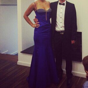 Blue Tarik Ediz Dress